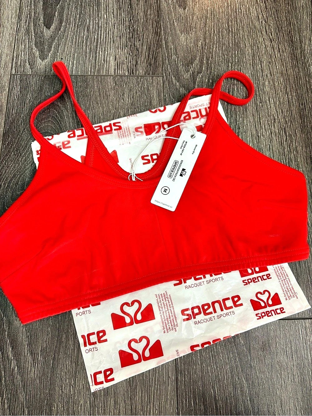 Spencer's Minnie Bralette Red NWT